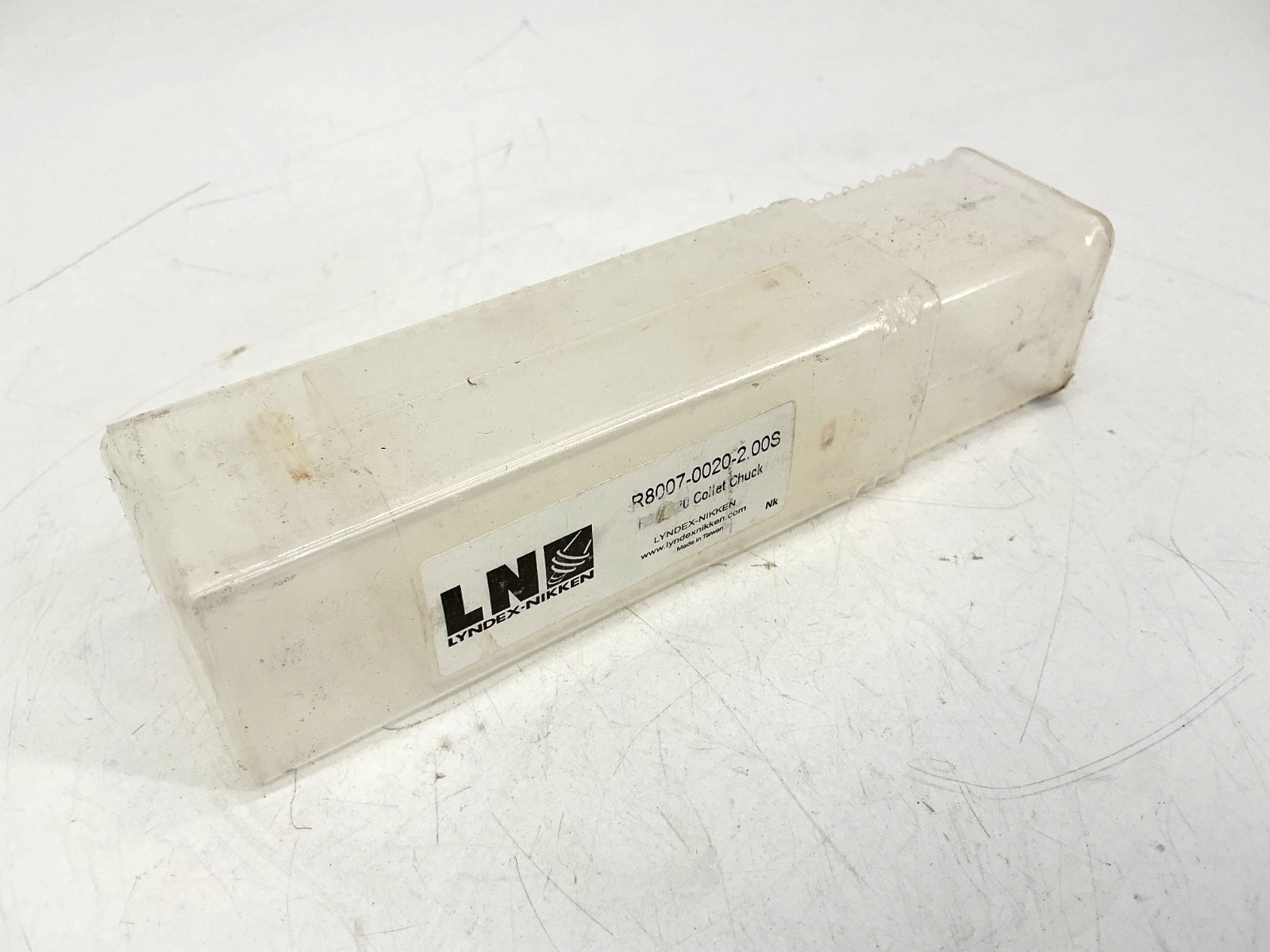 New Lyndex-Nikken R8007-0020-2.00S Collet Chuck R8-ER20 Length: 6″