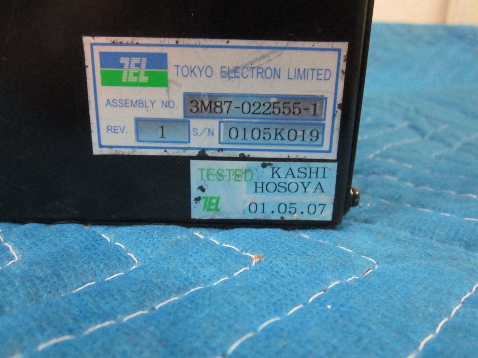 TEL Tokyo Electron Air Controller Gauge Assembly 3M87-022555 w/ SUNX DP2-22 1MPa