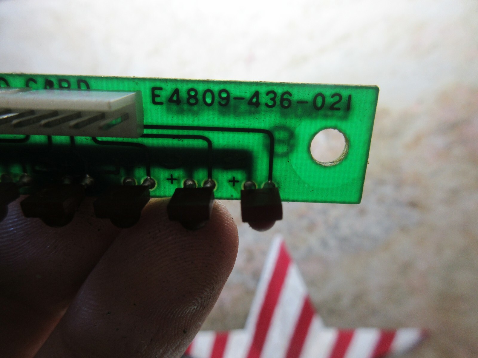 OKUMA MC-4VA OSP5000M-G CIRCUIT BOARD E4809-436-021
