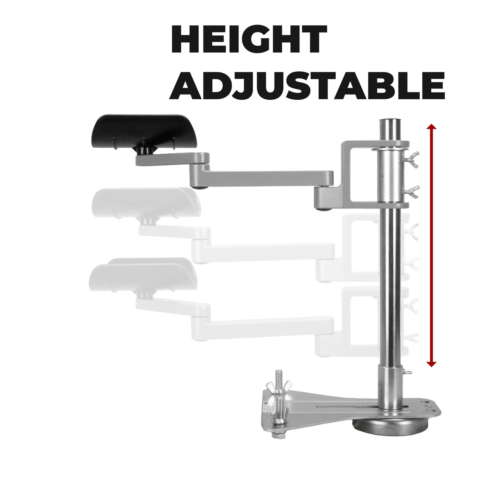 Strong Hand Tools Fully Articulated Arm Rest Fully Adjustable