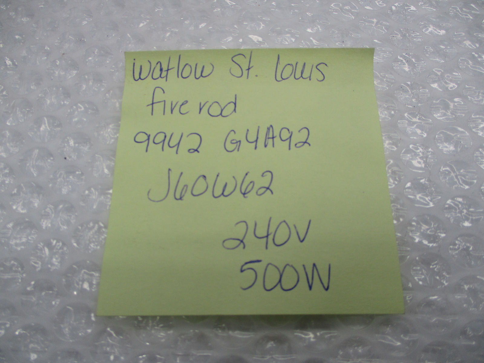 WATLOW 9942 G4A92 960W62 FIRE ROD NSNP