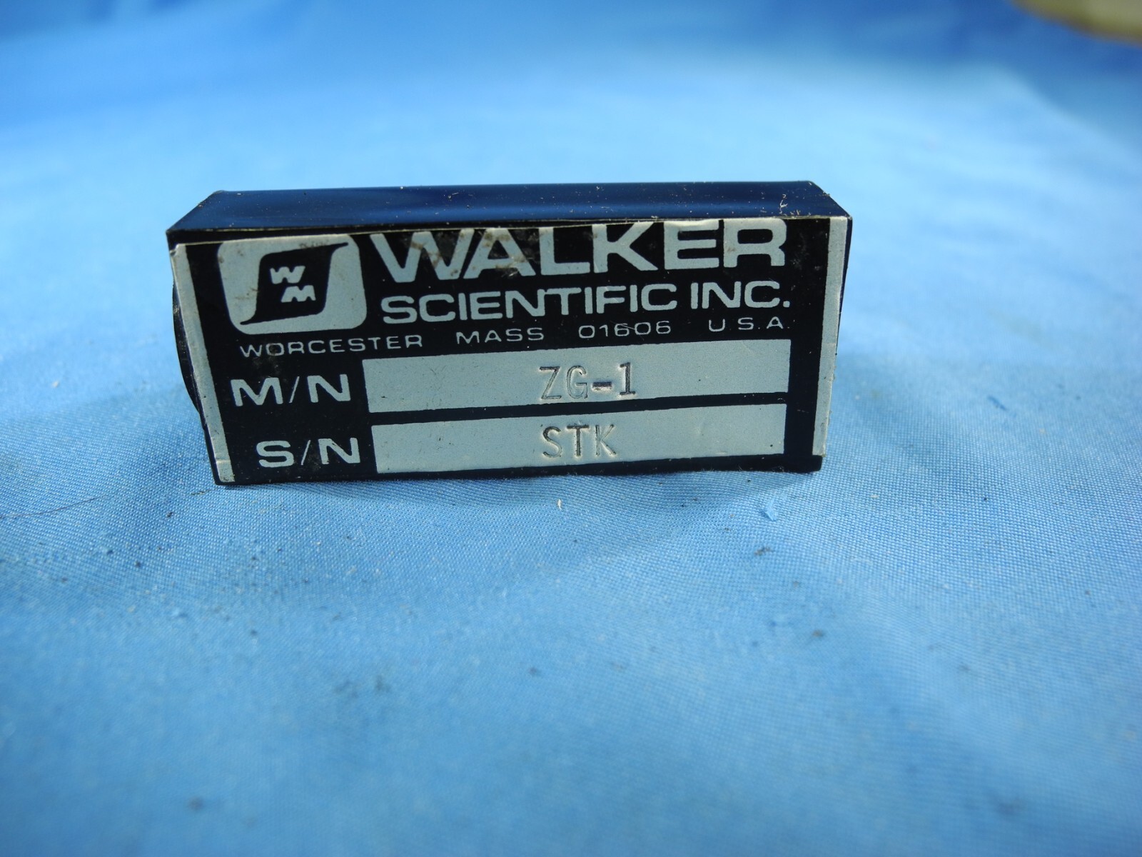 Walker Scientific MG-4D Portable Gaussmeter w Broken Probe MG-4D &ZG-1.