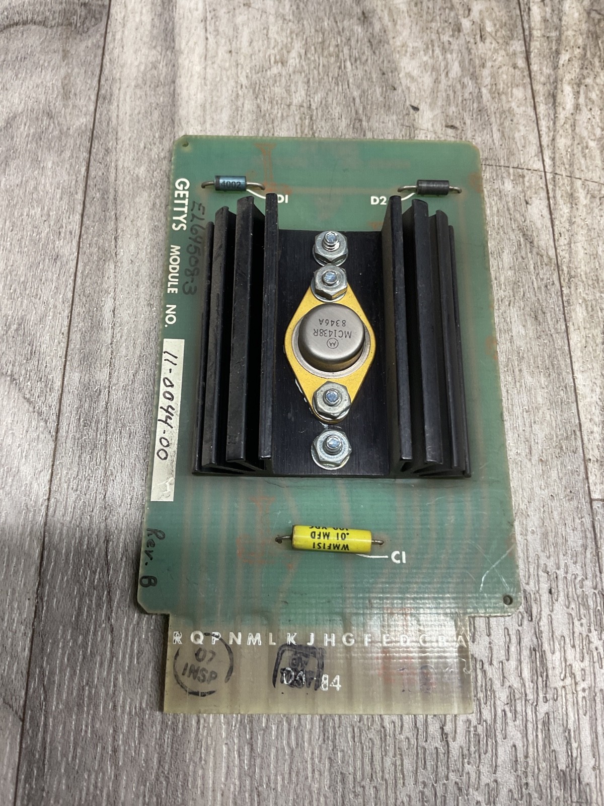 Gettys Control Boards 11-0044-102 *FREE SHIPPING* #4071C49
