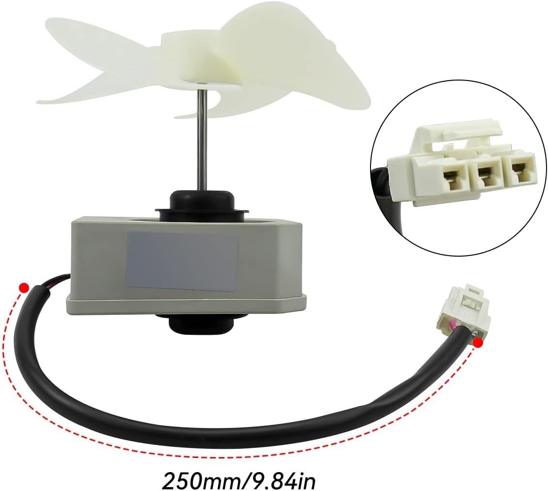 DC12V Refrigerator Evaporator Fan Motor Assembly KBL-48ZWT05-1202A Fit for Frigi