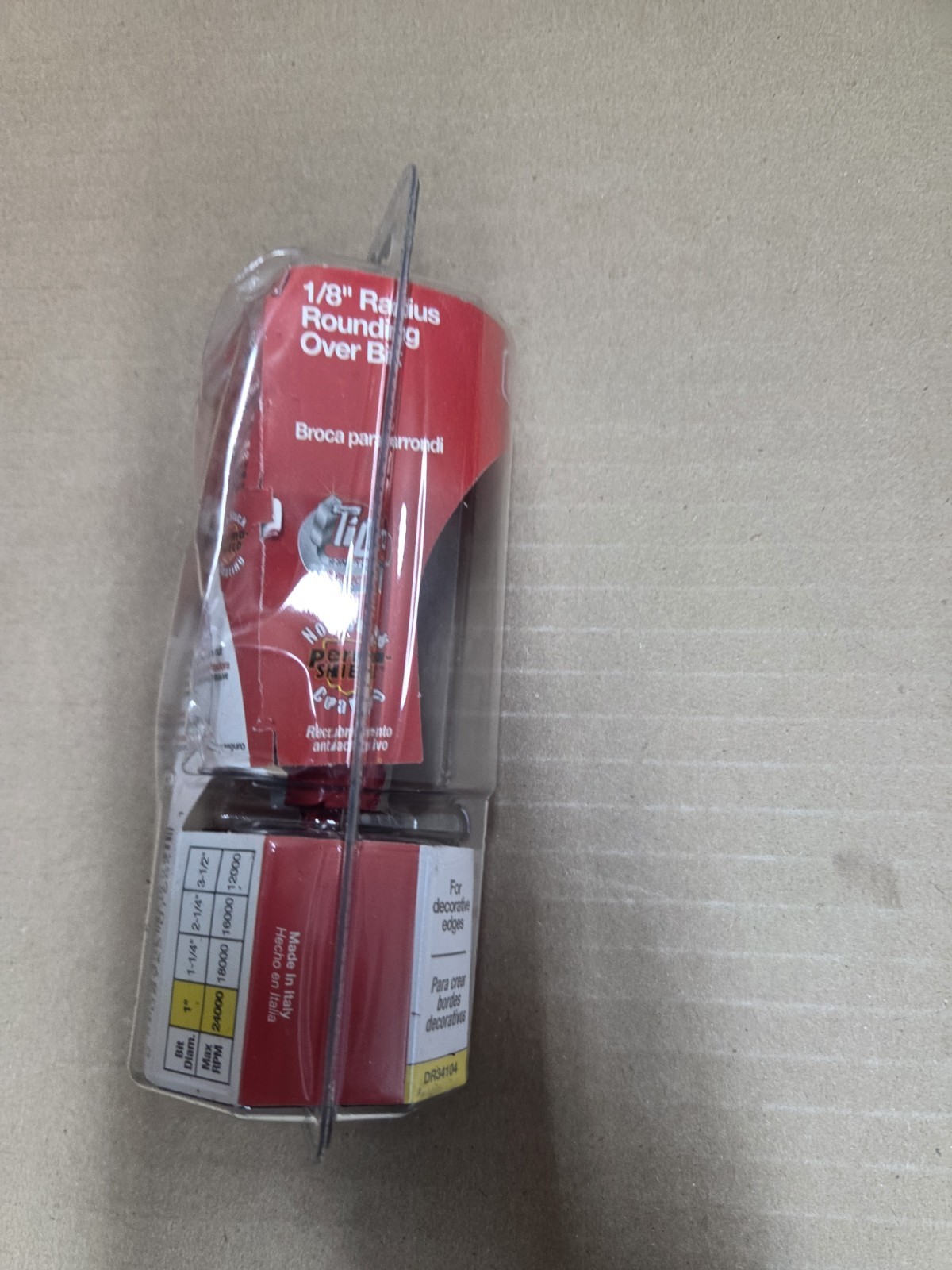 NEW Diablo DR34104 Carbide Rounding Over Router Bit 3/4 Dia. x 1/8 x 2-3/16 in.