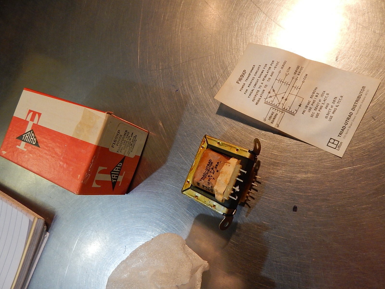 NEW Triad F169XP Power Transformer 115VAC 32VCT 10A *FREE SHIPPING*