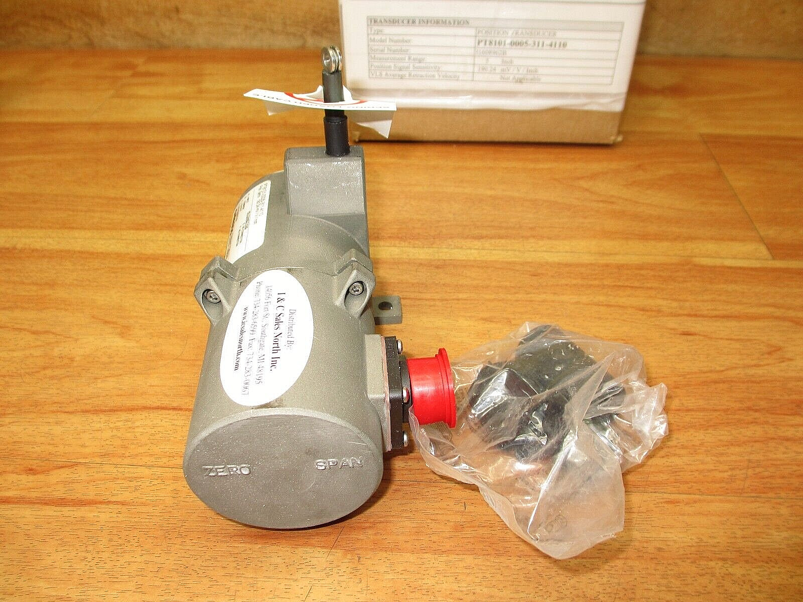 Celesco PT8101-0005-311-4110 *NEW* Position Transducer Bar Sensor