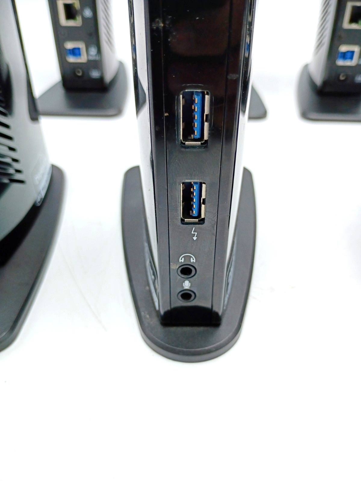 Lot of 10 Plugable UD-6950 USB 3.0 Dual 4K Docking Station W 6 USB Type B cables