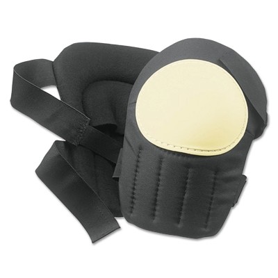 CLC V230 Knee Pads 1/2″ Plastic Cap Swivel Hook-and-Loop Black White
