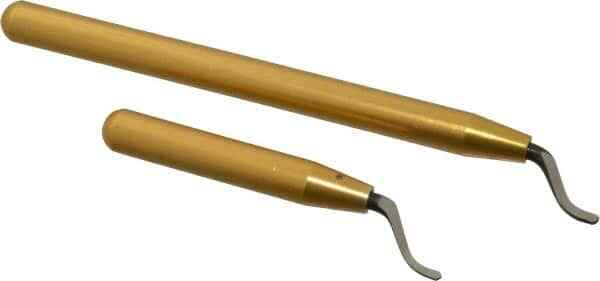 Shaviv 155-29082 Hand Deburring Tool Set: 4 Pc, HSS Blade Type UB34 & UB38