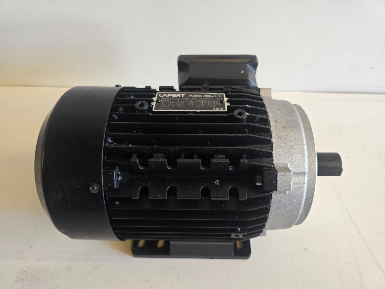 NEW OLD STOCK! LAFERT 1.5KW 2.0HP ELECTRIC MOTOR AMPH90LBA4