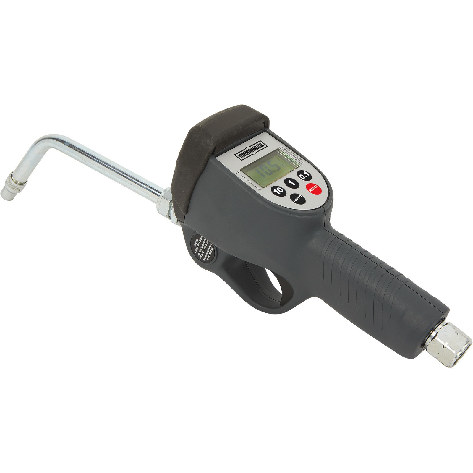 Roughneck Oil Control Gun with Preset Meter, 0.3–8 GPM, 1000 PSI