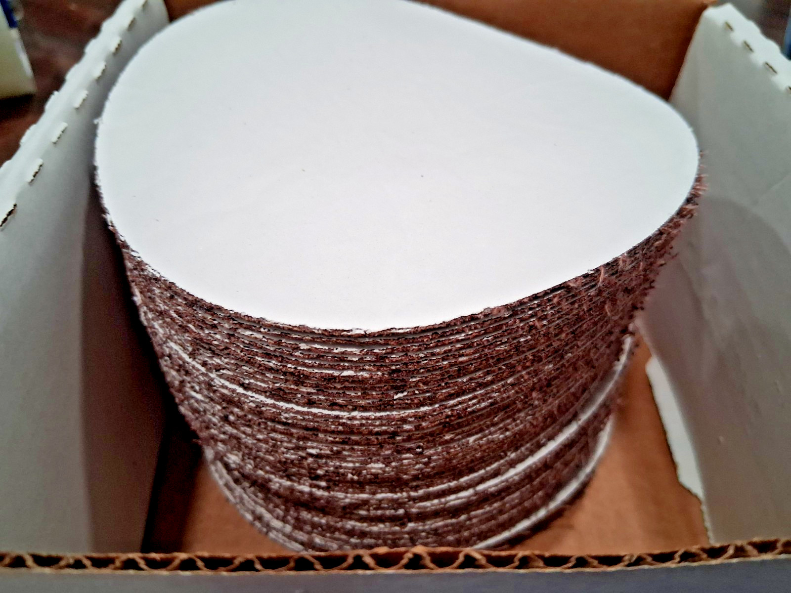 Norton Aluminum Oxide 5″ Dia PSA Discs QTY50 36 Grit 66261136589