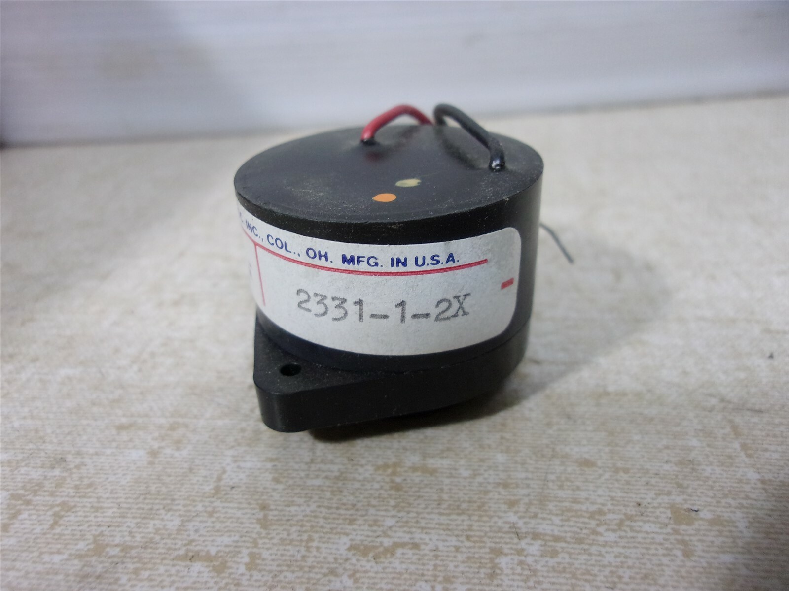 NEW Floyd Bell Audiolarm 231-1-2X Alarm Buzzer Audible Torn Horn *FREE SHIPPING*