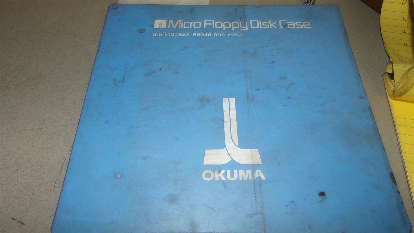 Okuma E8048-090-426-1 CNC Micro Floppy Disc Case *FREE SHIPPING*