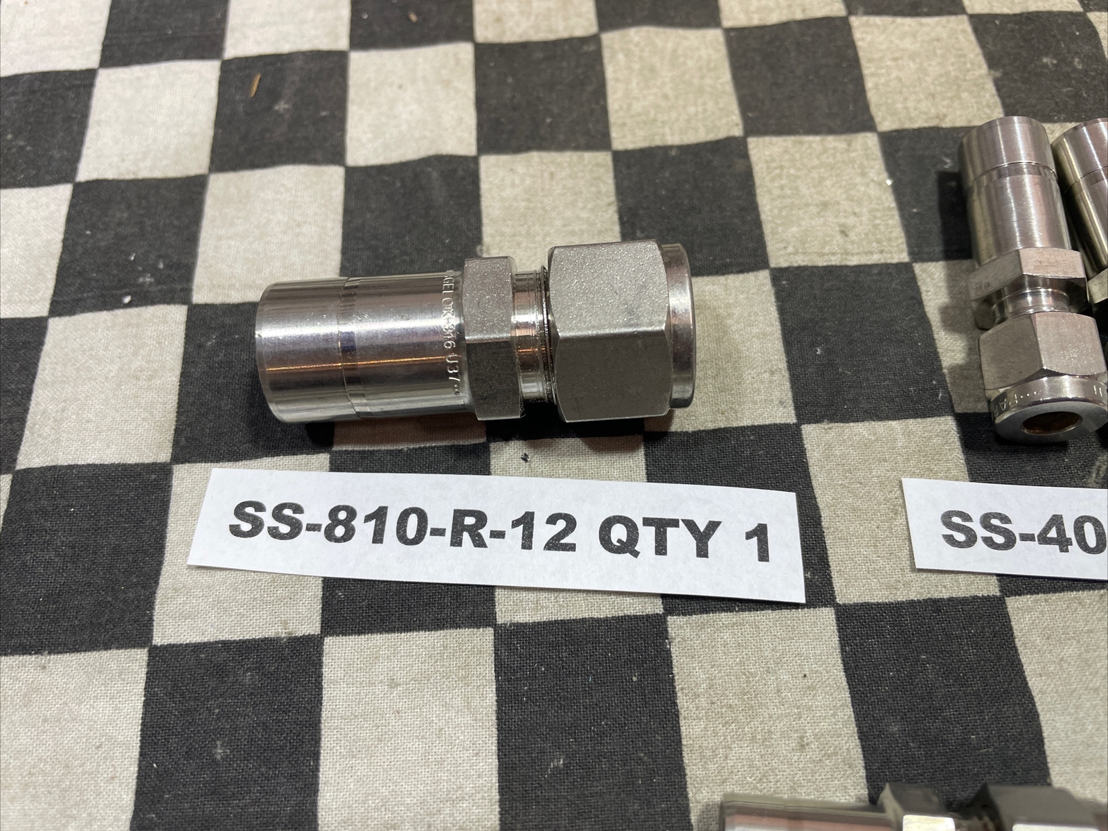 SS-810-R-12 SS-400-R-8 SS-200-R-8 SS-400-R-6 SS-400-R-4 SS-601-PC LotOf9#1639F22