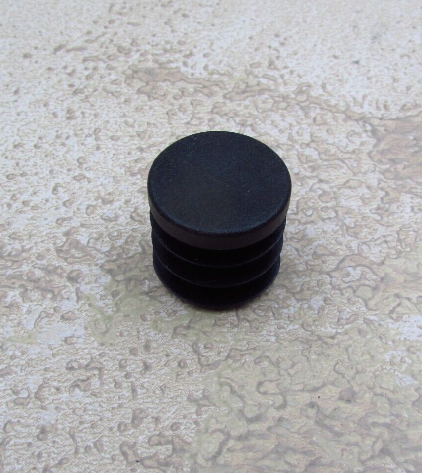 QTY 10 Plastic 5/8″ Inch OD, 14-23 Gauge Round Tube End Cap Insert Plug Glide
