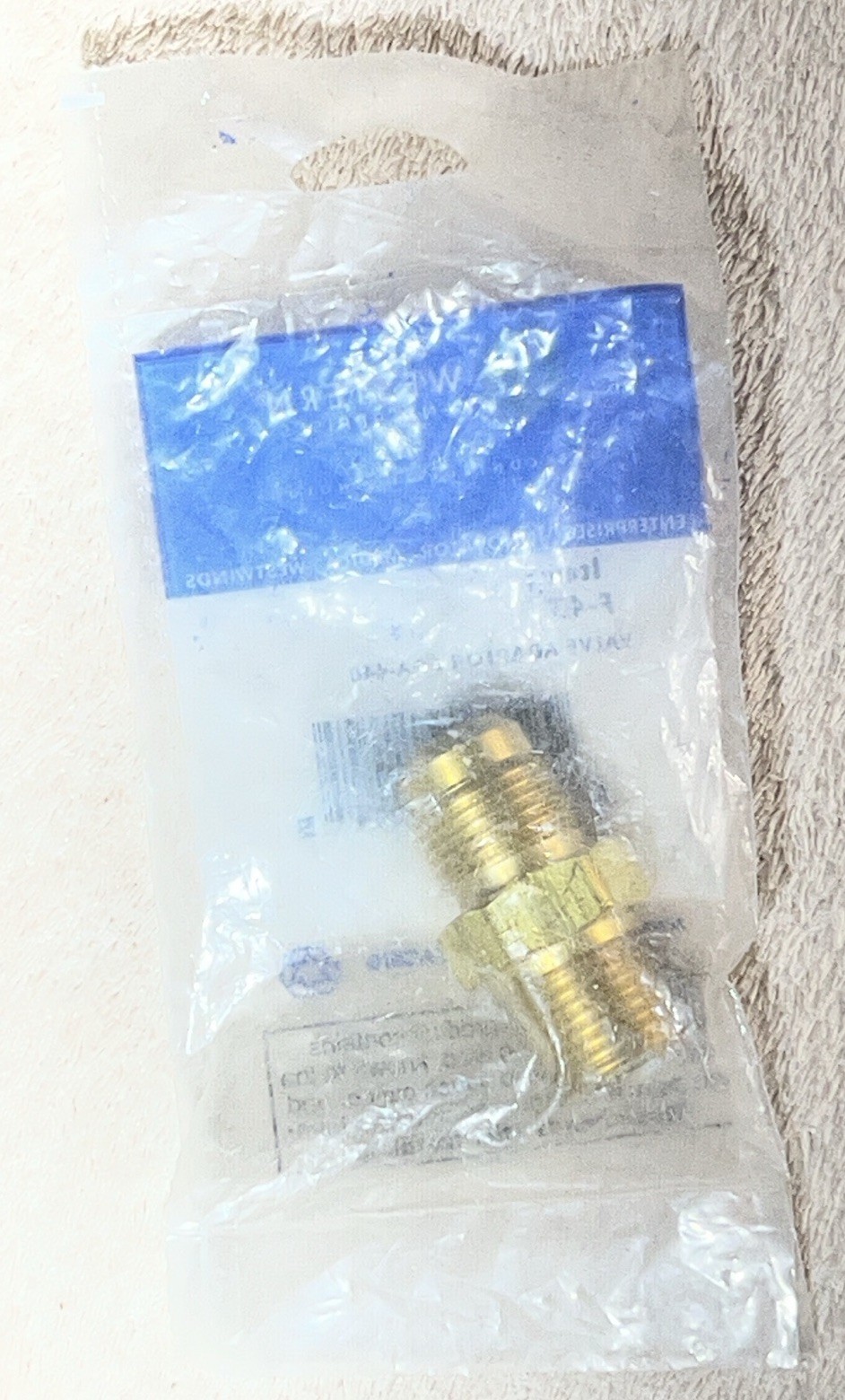 Western Enterprises F-43 Brass SAE Flare Adapter CGA-440 to 1/2″ NPT Male NOS