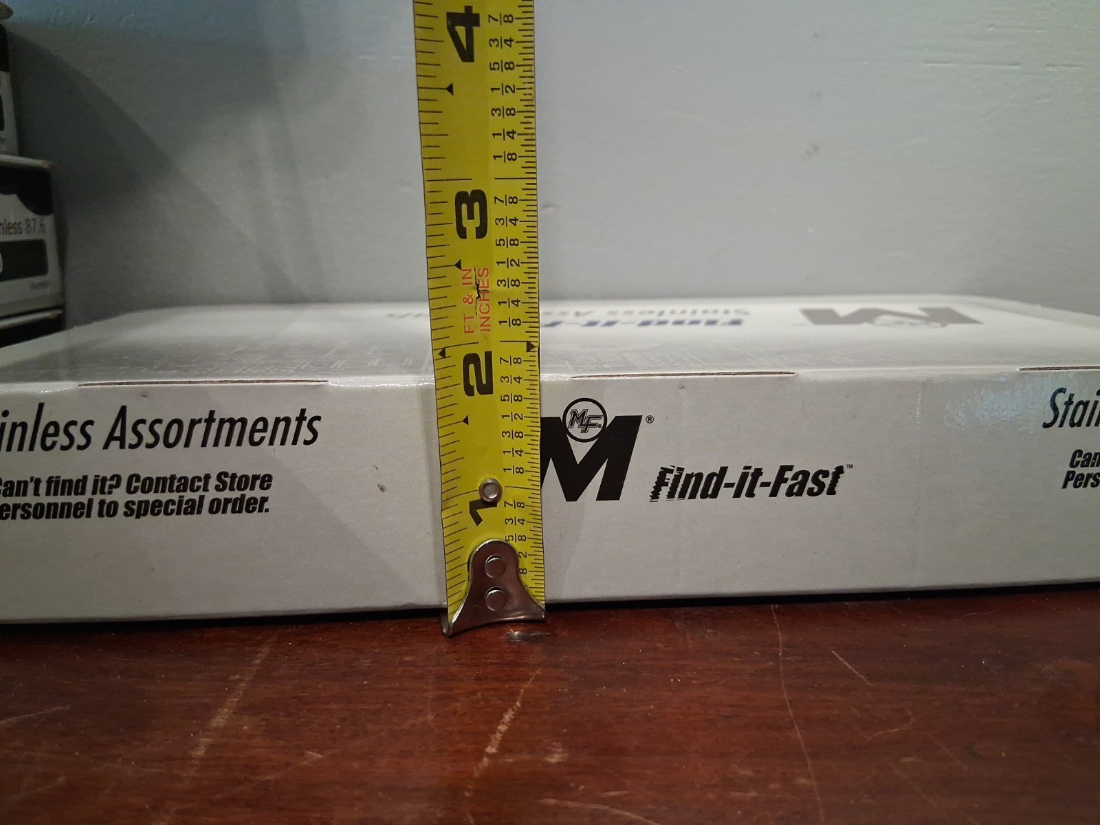 Midwest Fasteners Find It Fast **Empty** Stainless Steel Screw Assortment Boxes