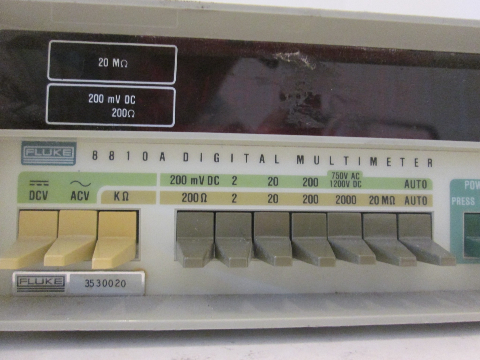 Fluke, 8810A, Digital Multimeter, Used