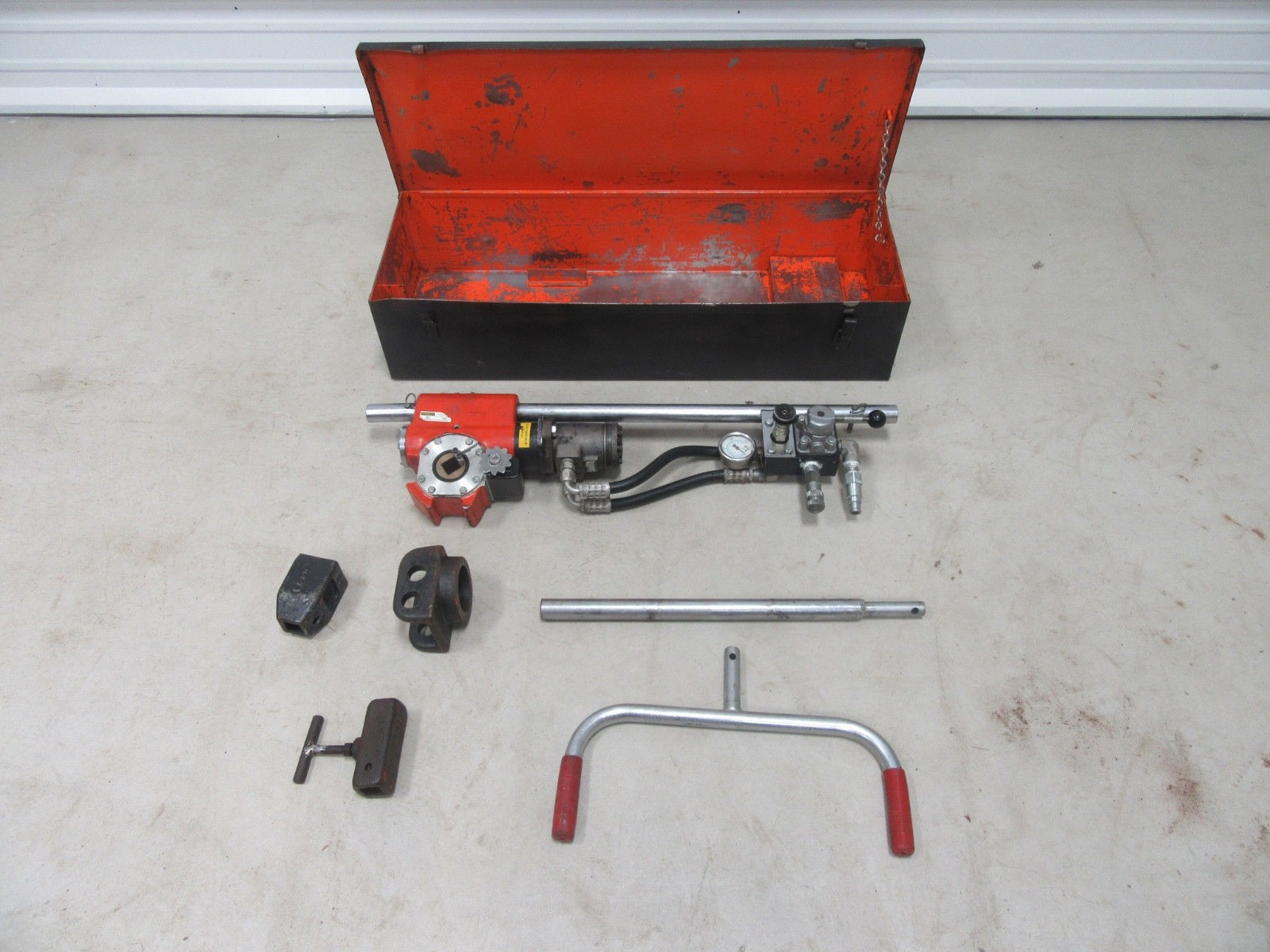 Stanley V025 Valve Exerciser Operator Machine Power Drive Wachs Wheeler Rex