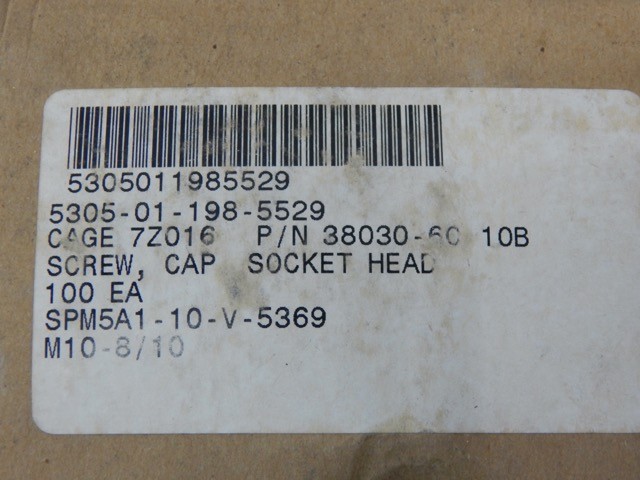 SPS 38030–6C-10B, 5305011985529, Screw Cap Socket Head