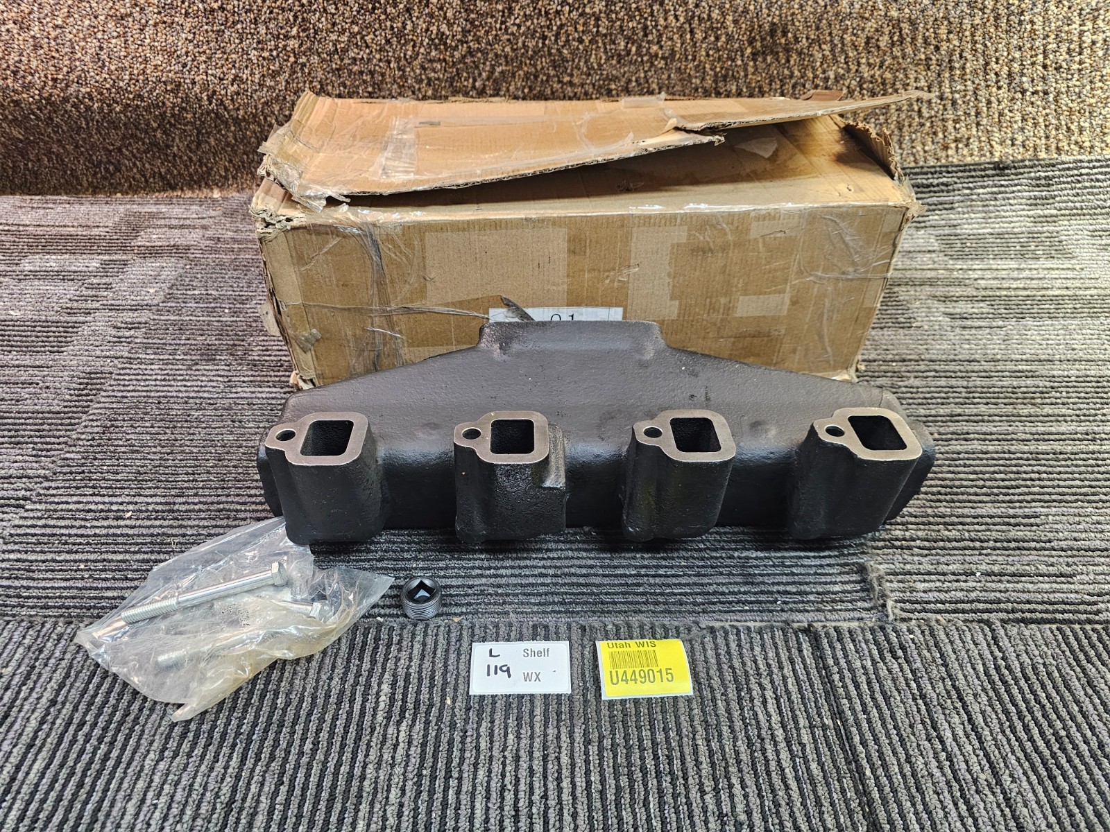 Emp 57-57515 Center Riser Exhaust Elbow for For ﻿Ford Small Block 302-351 C.I.D.