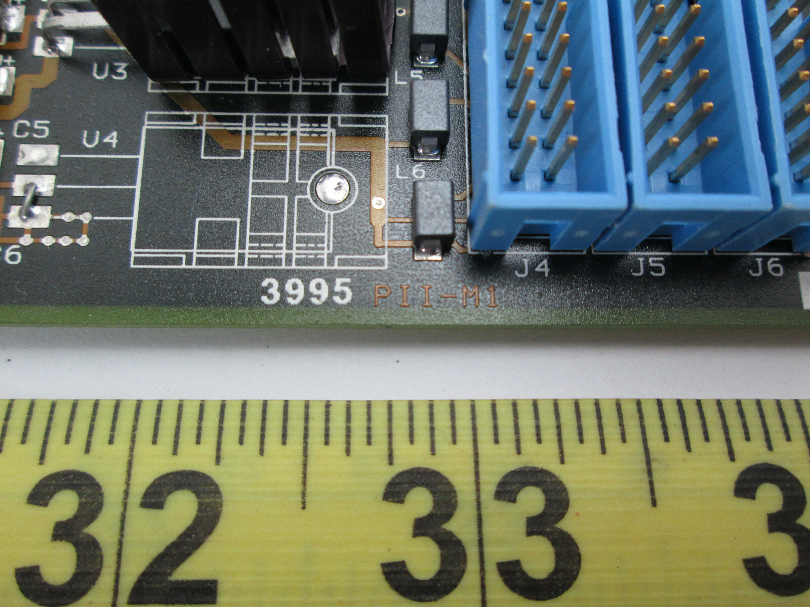 Key Technology PII-M1 Board Part # 016115 Rev C Assy # 100671-1 Rev G SKU A