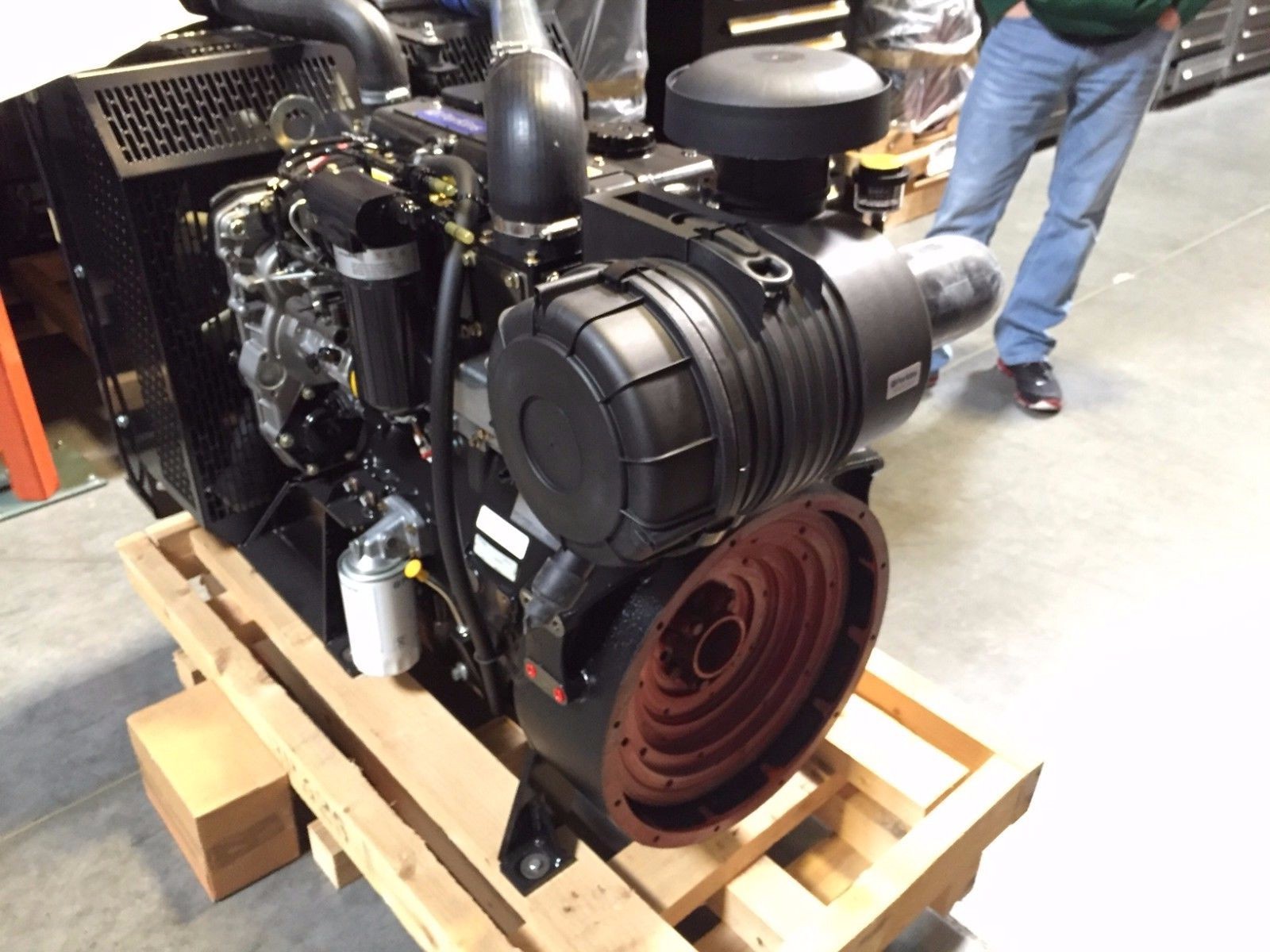 PERKINS DIESEL 1104D-44TA INDUSTRIAL POWER UNIT – 108 HP