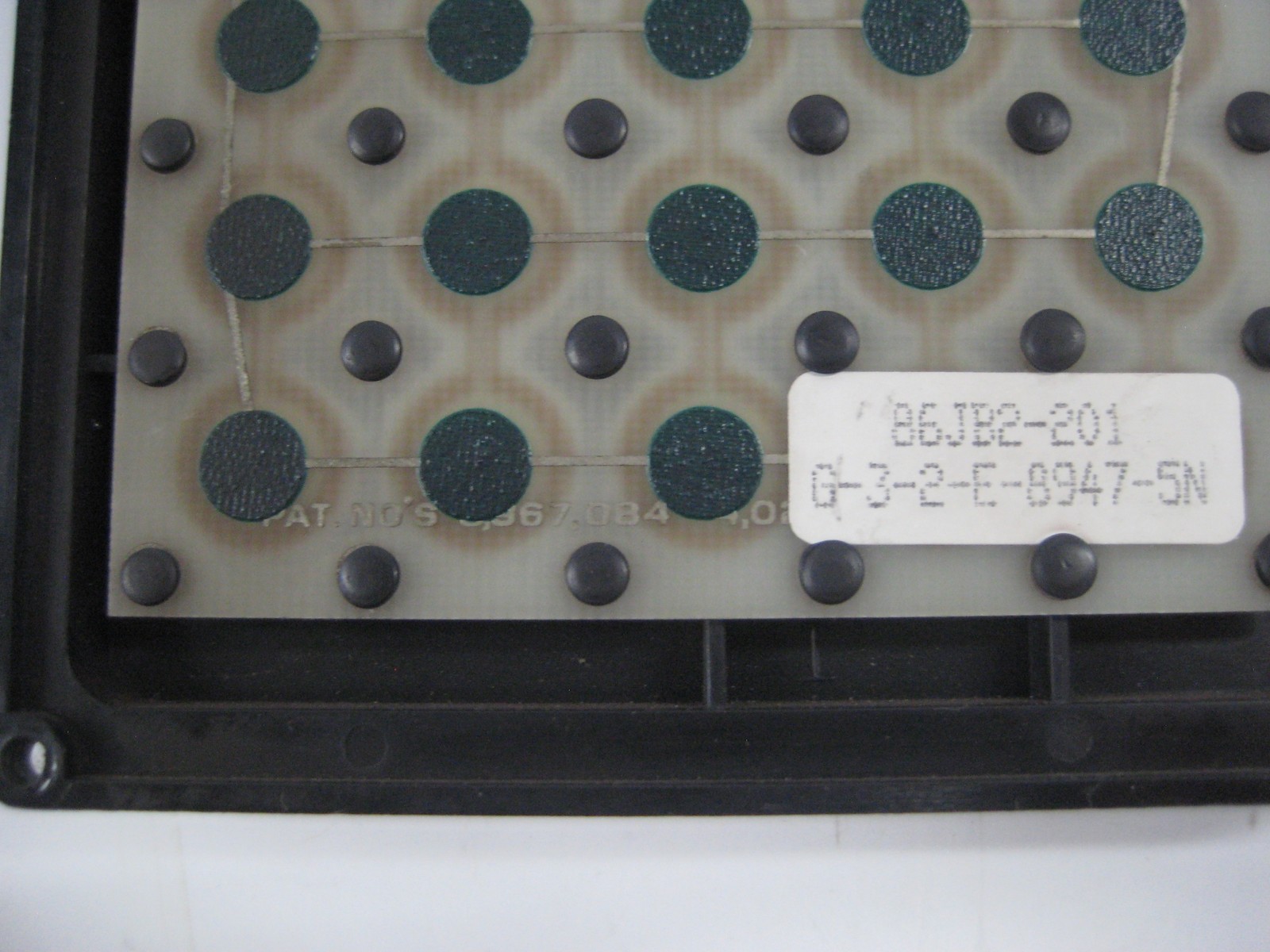 GRAYHILL 86JB2-201 KEYPAD NSNP
