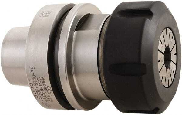 Techniks 30001 Collet Chuck: 1″ Capacity ER Collet, Taper Shank 75 mm Projection