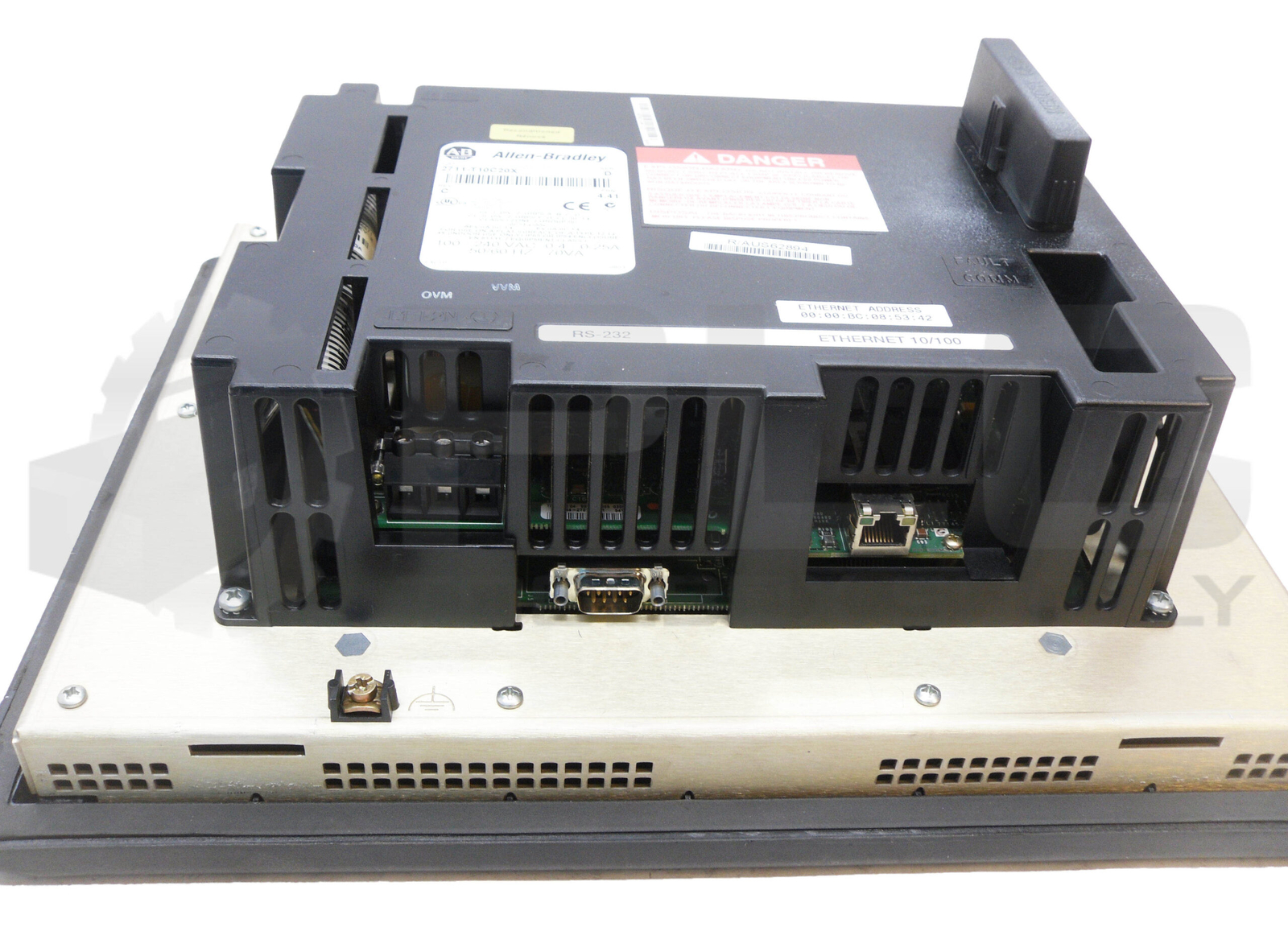 ALLEN BRADLEY 2711-T10C20X /D PANELVIEW 1000 OPERATOR INTERFACE 10.5″ FRN 4.41