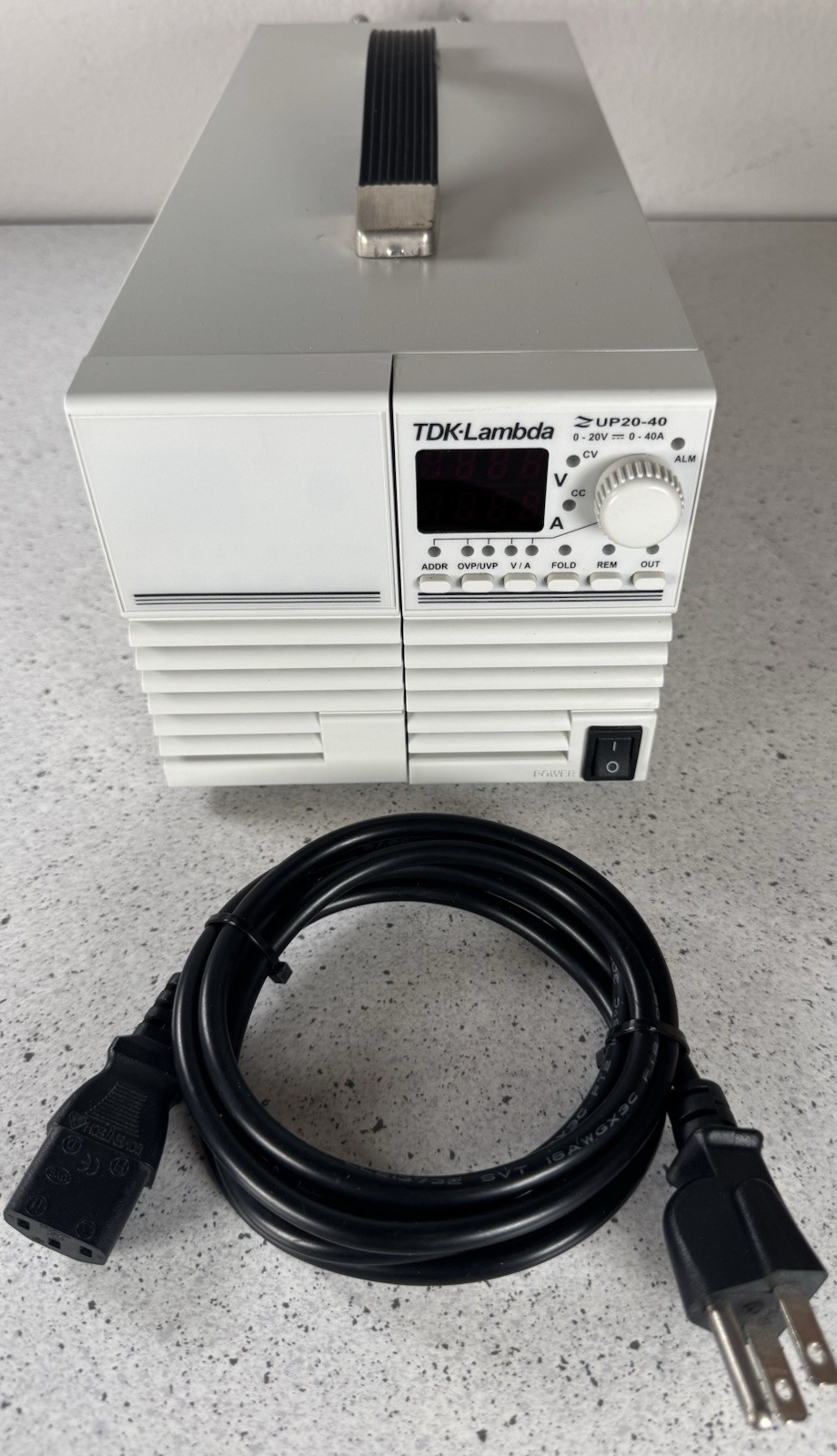TDK LAMBDA – AUTOMATIC POWER SUPPLY ZUP20-40 0-20V 0-40A