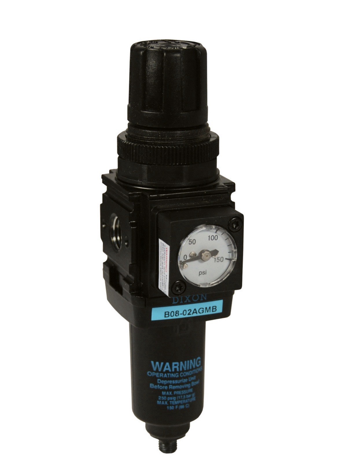 Wilkerson Filter Regulator 1/4” NPT 0-125PSIG B08-02-FSGO