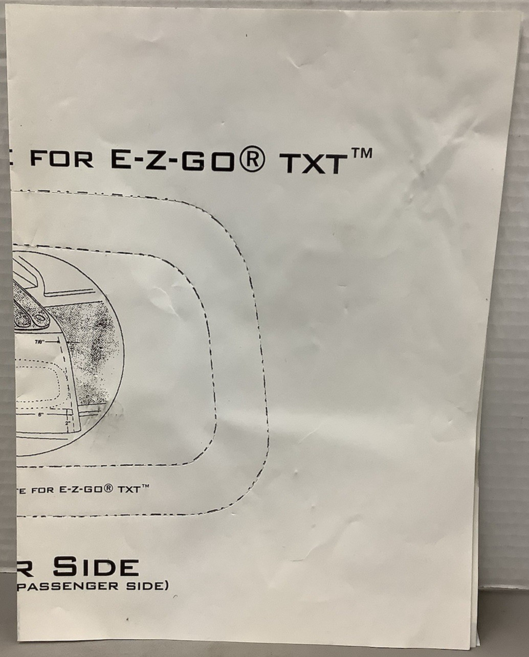 Shu-Ran 04GCL001-TXT-06 EZGO Golf Cart Halogen LED Light Kit (M1)