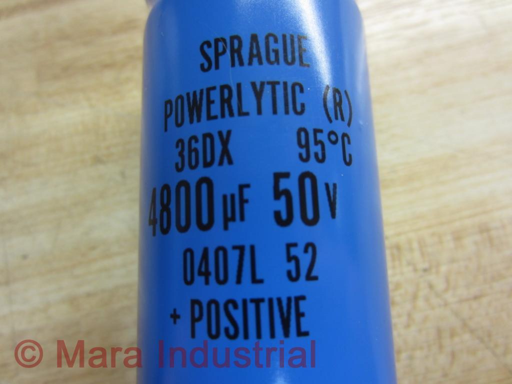Sprague 36DX0407L52 Capacitor