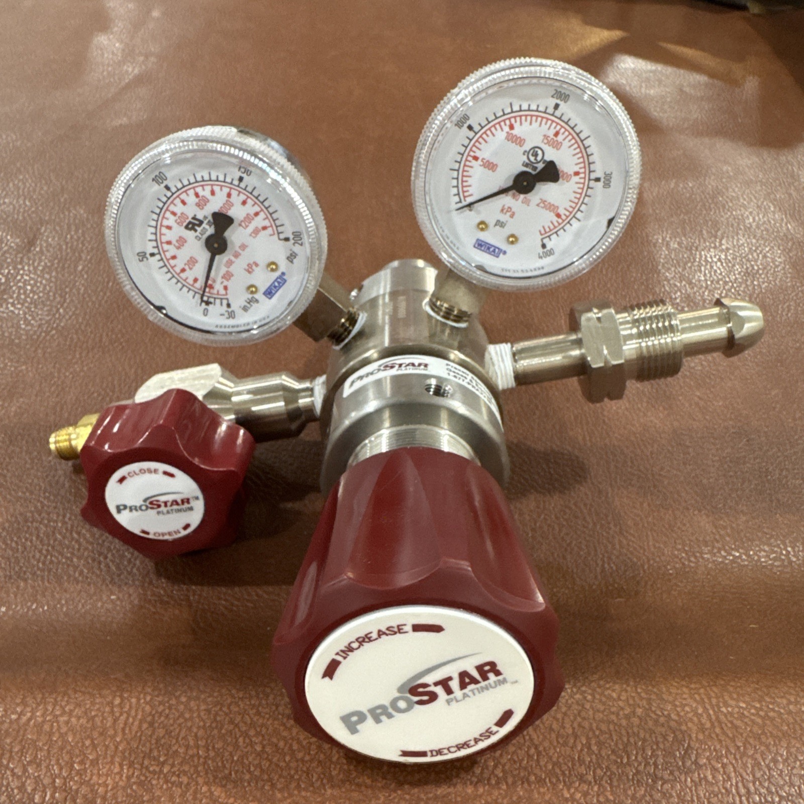 PROSTAR Platinum PRS301233 High Purity Dual Stage Pressure Regulator