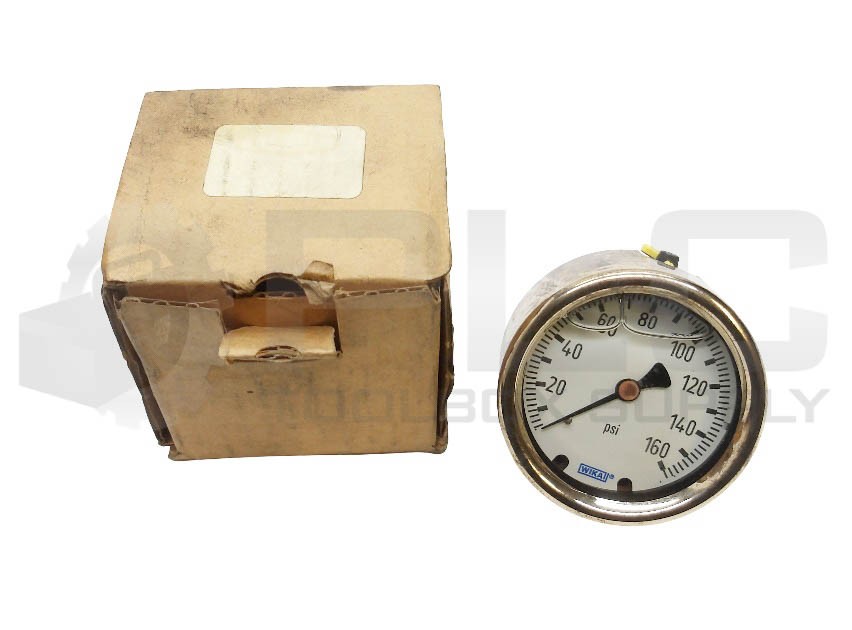 NEW DIXON GLBRC160 PRESSURE GAUGE 0-160PSI 1/4″ NPT