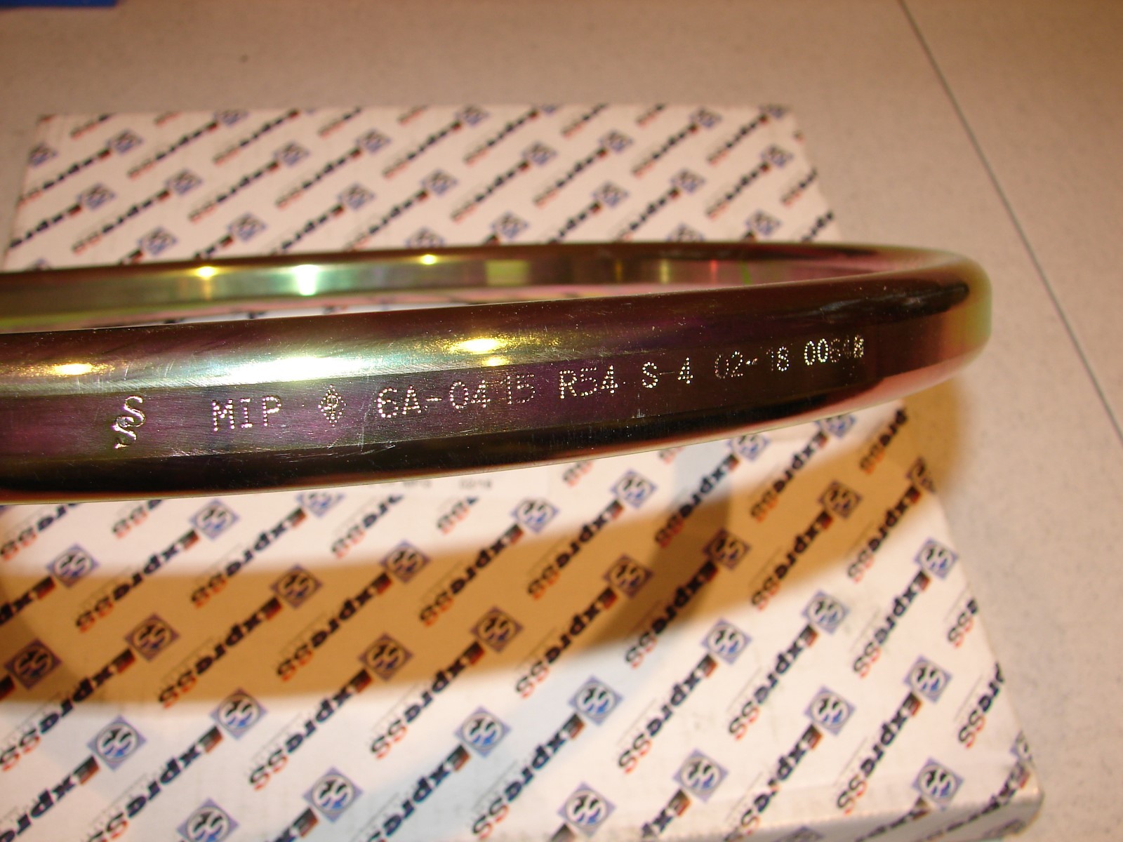*NEW* SS MIP 6A-0415 R54 S-4 00648 Oval Ring Sealing Joint Gasket