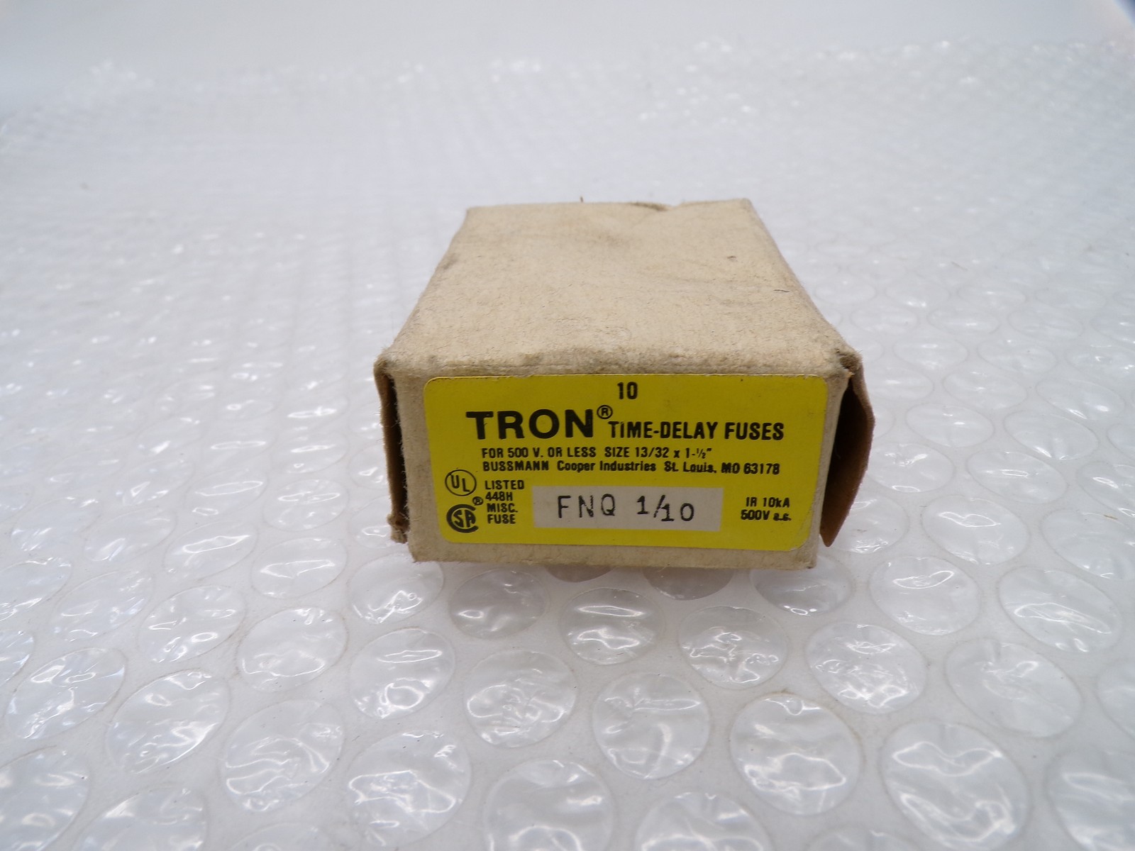 TRON FNQ-1/10 FUSE PKG OF 10 NSMP