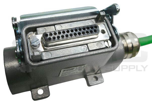 NEW T&B 57696 CONNECTOR HOUSING 25-PIN FML INSERT w/ CHIRON 8x2x0,14 CABLE 25ft