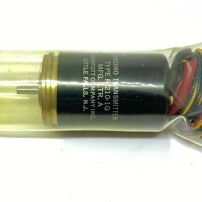 1PH 26V 3PH 11.8V ROTOR SYNCHRO TRANSMITTER R210-1G KEARFOTT
