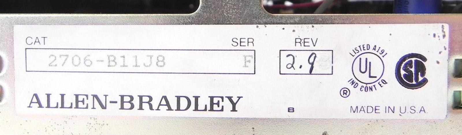 Allen-Bradley Dataliner Message Display Used DL20