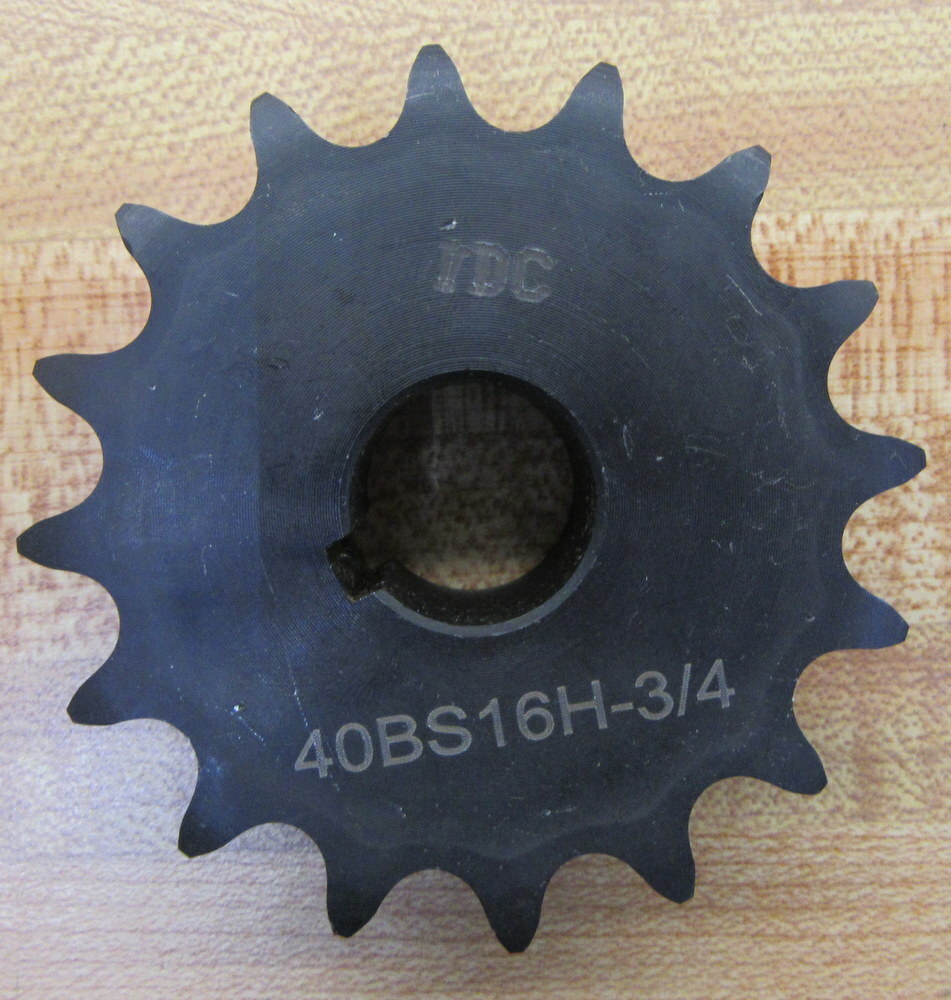IDC 40BS16H-3/4 Sprocket 40BS16H34 (Pack of 2)