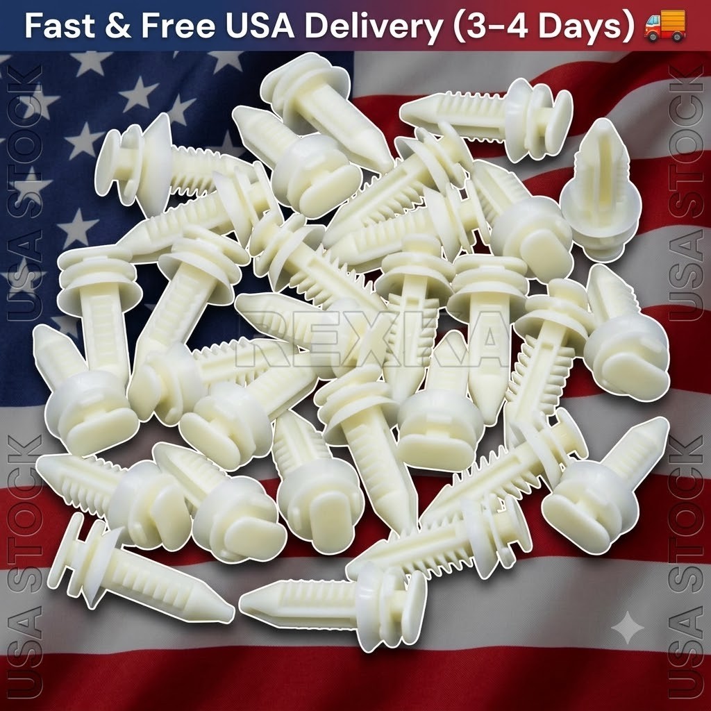 30Pcs Door Panel Clips Retainers 15545202 Compatible with GM Chevrolet GMC Truck
