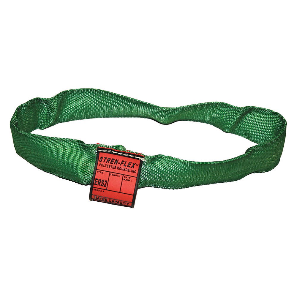 STREN-FLEX STRERS2-06 Round Sling,Endless,6 ft L,10,600 lb Cap 48GC08