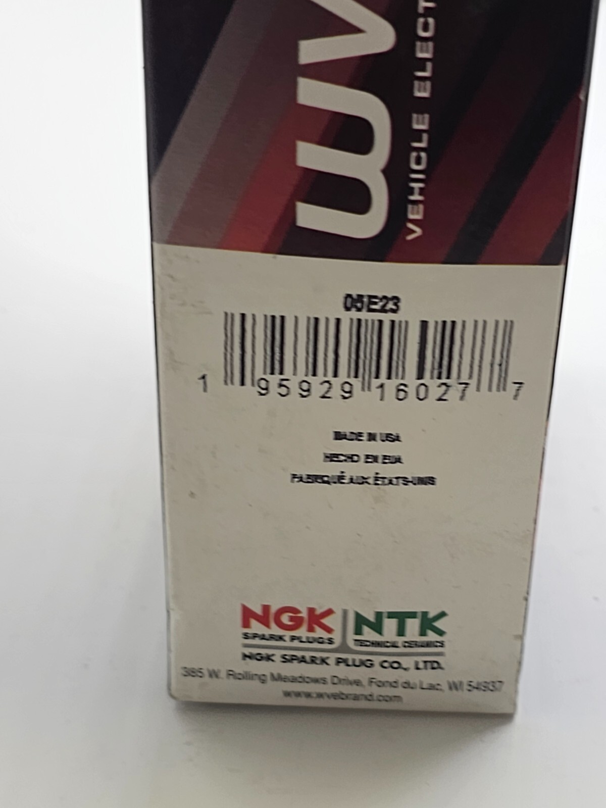 (QTY 5) WVE 3/0G NEG Flag Crimp BT215N-5
