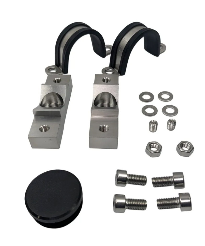 Filtrax Control Unit/Eco Control Mounting Brackets for Railing Mount LZX763