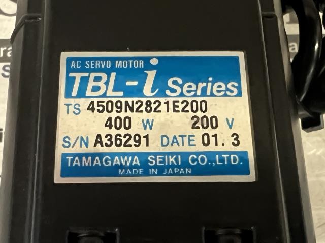Tamagawa TBL-i Series AC Servo Motor – 4509N2821E200 w/Warranty