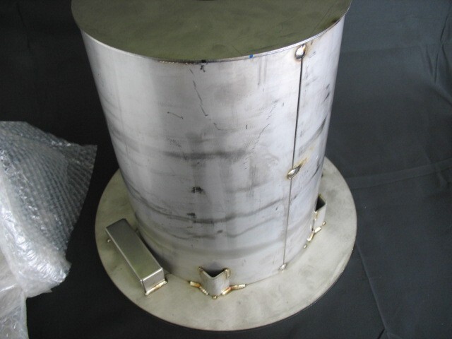 Calpipe Security Bollards ESR080 8″ Stainless Steel Bollard Embedment Sleeve NEW